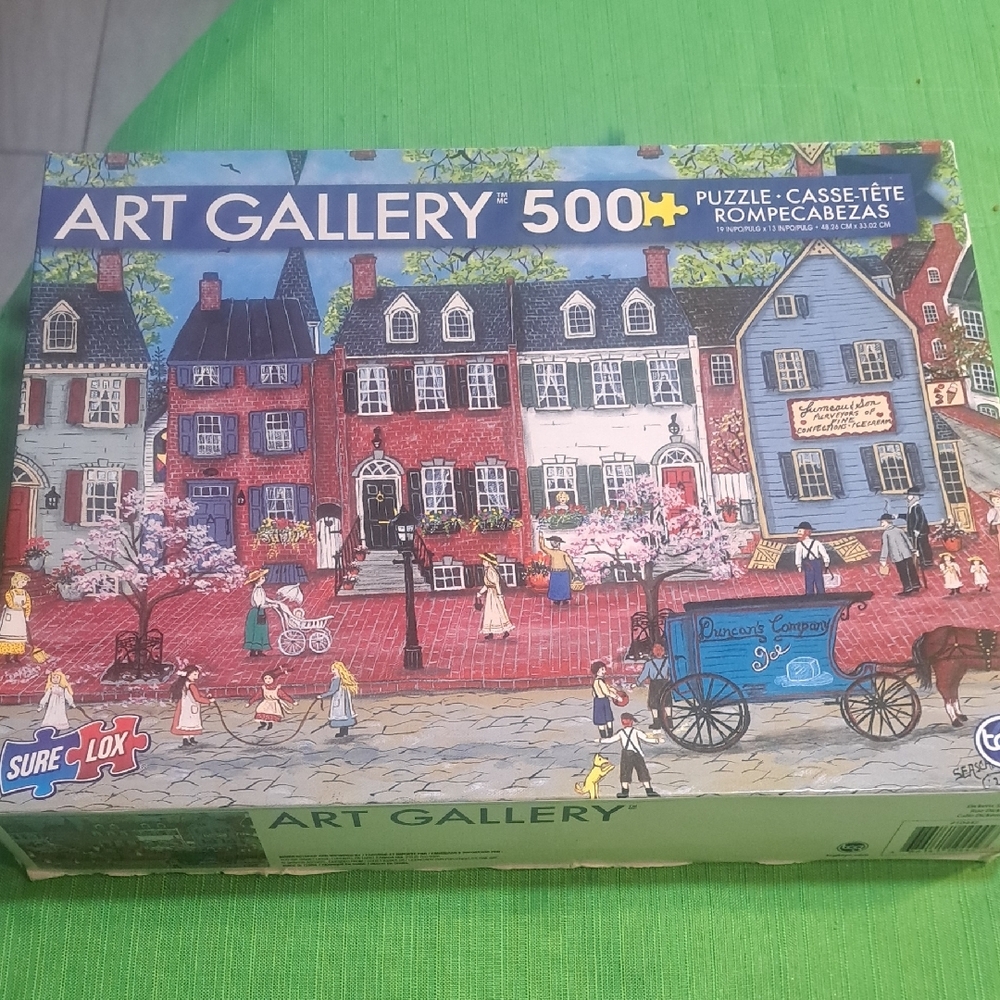 Art Gallery 500-Piece Puzzle - Multicolor